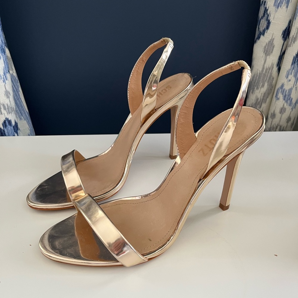 Schutz Gold Heel